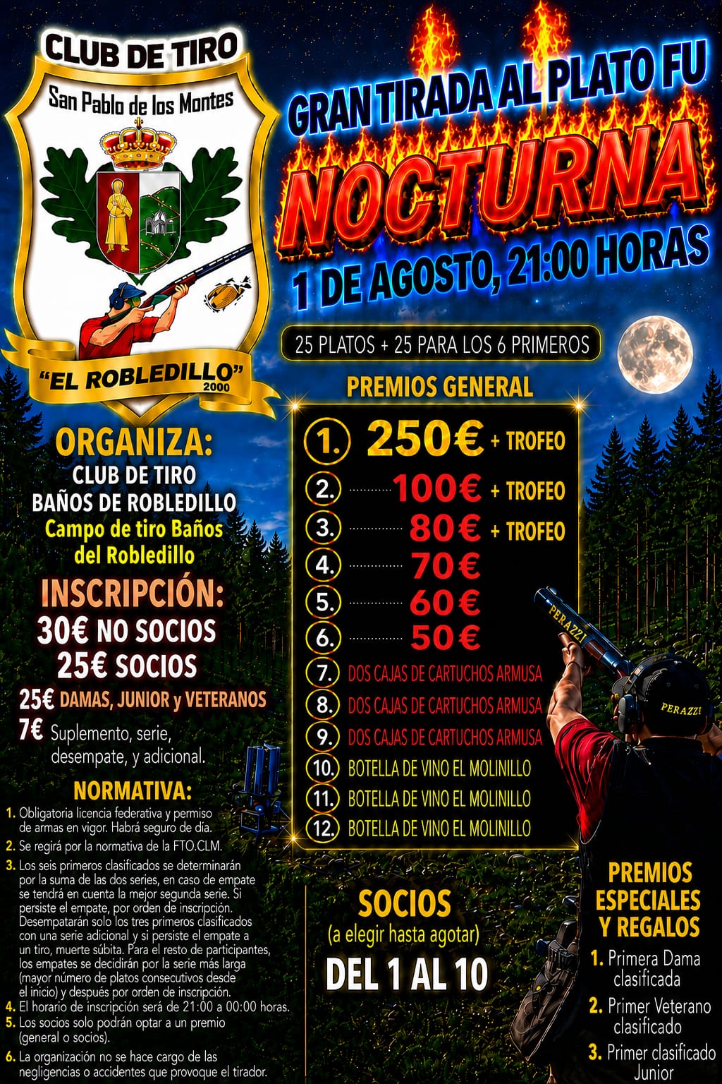Cartel de la tirada del 1 de agosto